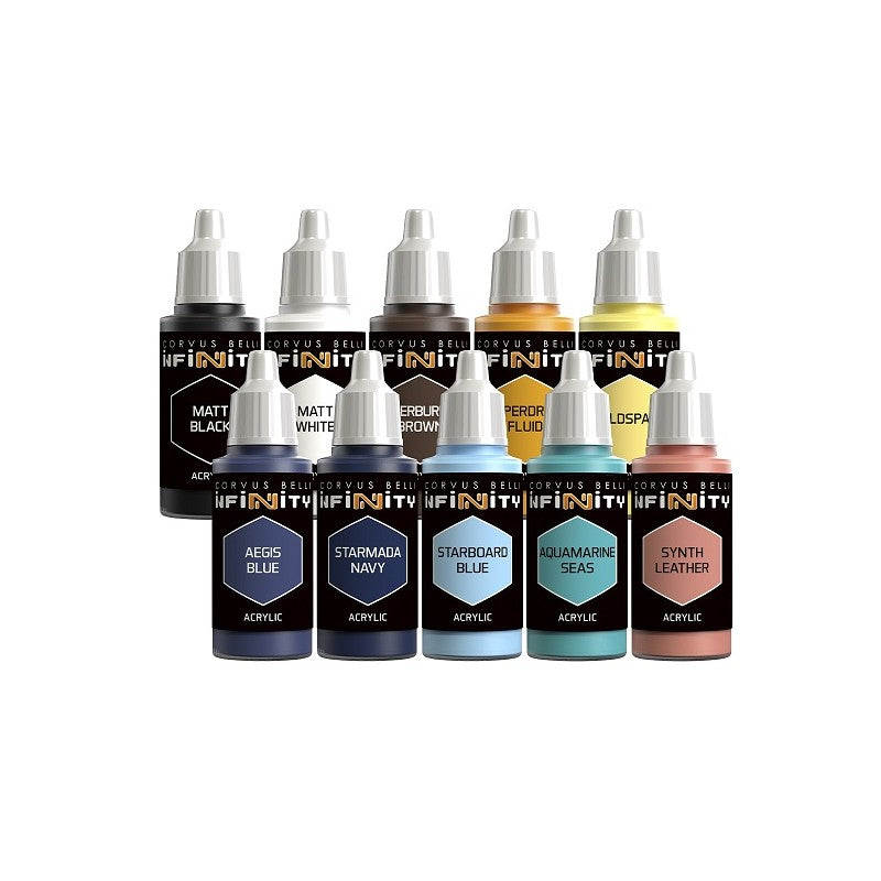 Infinity - O-12 Paint Set + 1 Kappa Missile Launcher exclusive miniature