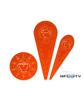 Infinity Templates Orange” (3)”(EN STOCK)