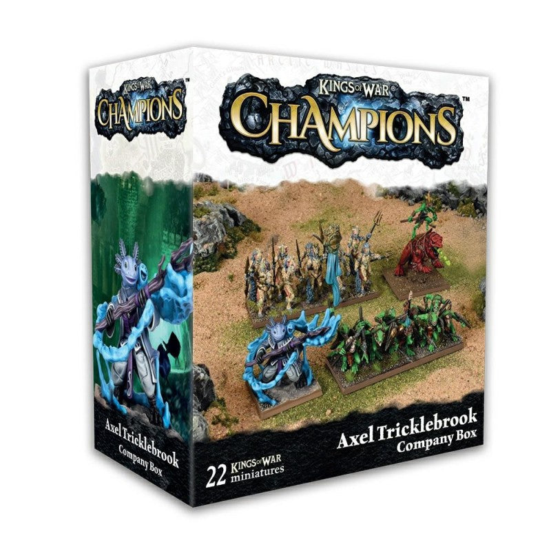 Kings of War : Champions - Axel Tricklebrook Company Box (en Francais)