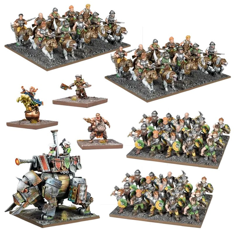 Kings of War - Halfelins - Bataillon de Halfelins
