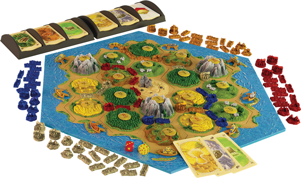 Catan : 3D Edition Deluxe (LIVRAISON GRATUITE)