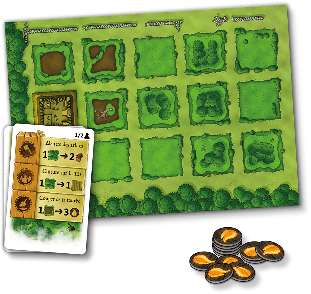 Agricola: Fermiers de la lande (Revised Edition) en Francais