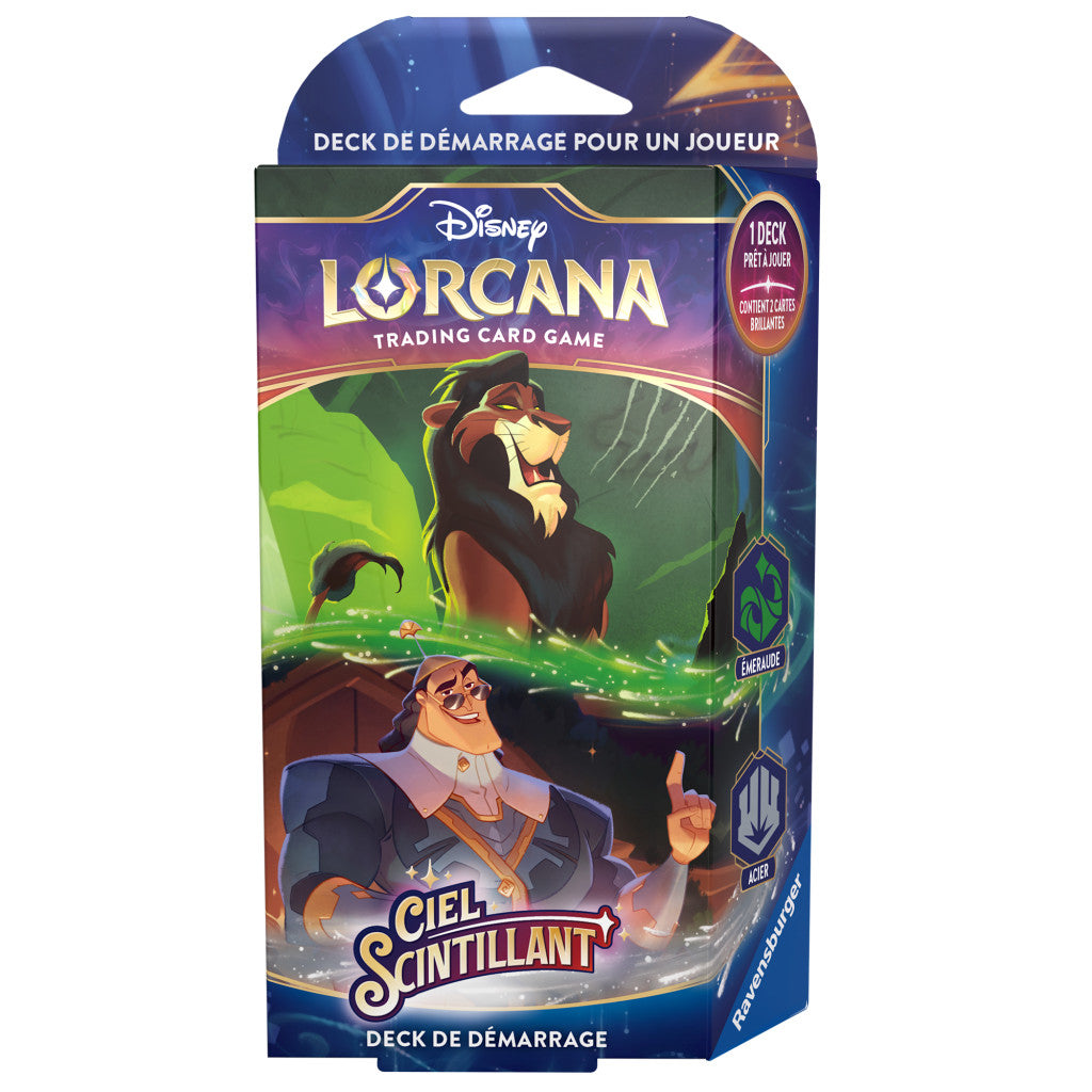 Disney Lorcana: Deck de Démarrage Ciel Scintillant - Scar et Kronk