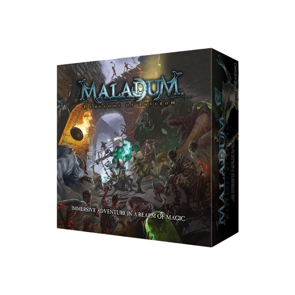 Maladum Dungeons of Enveron - Boîte de base en Francais (PRECOMMANDE Sortie novembre 2024)