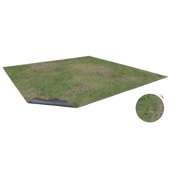 Maladum - Grassy Fields Gaming Mat 3x3 - Grid (PRECOMMANDE Sortie en novembre 2024)