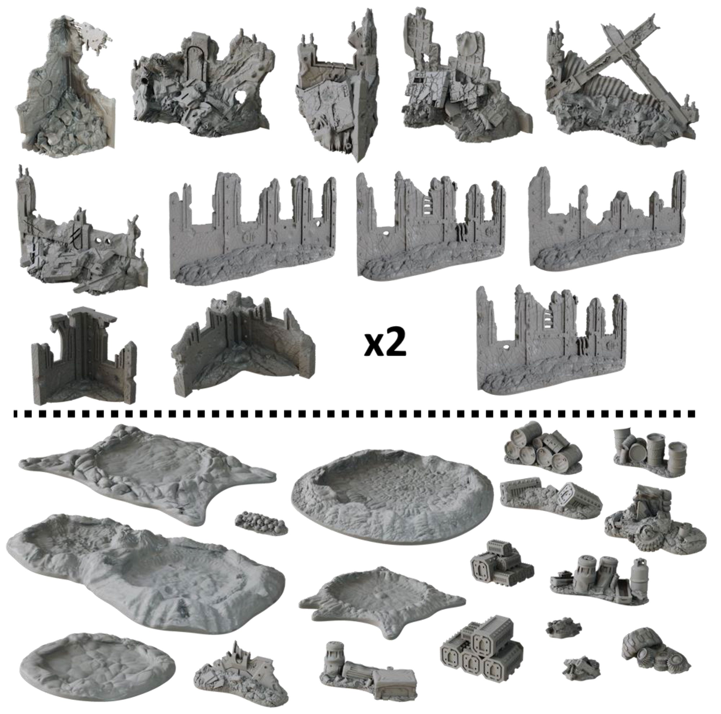 Terrain Crate - Armageddon Sector (Sortie en décembre 2023) Frais de port inclus