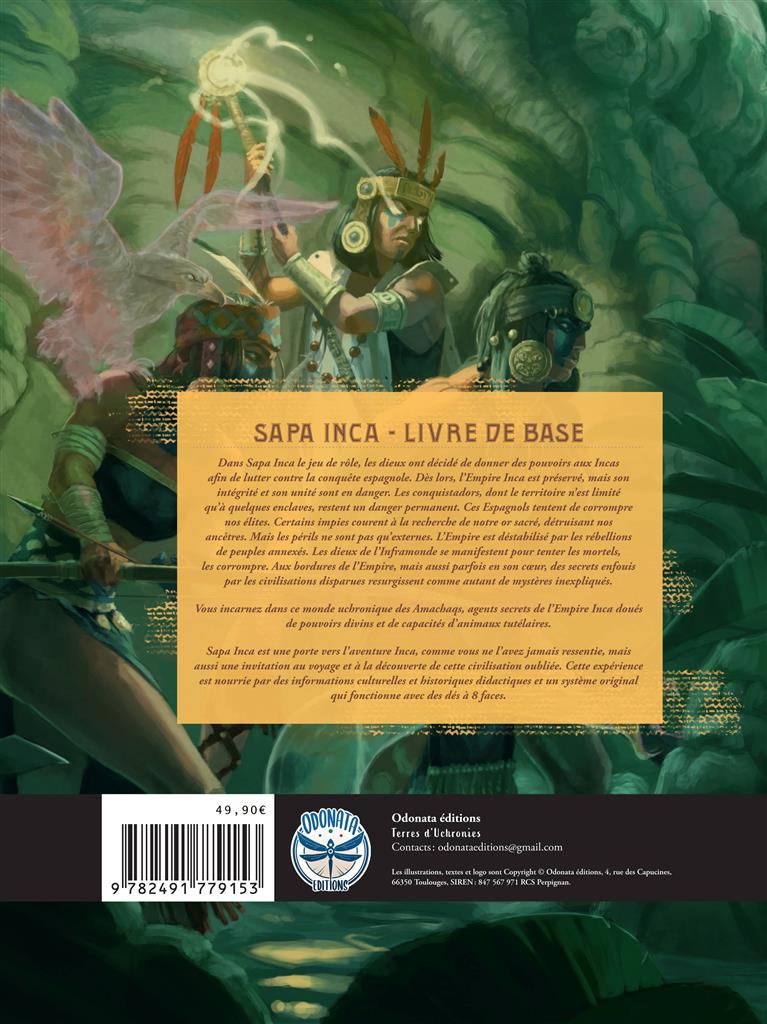 Sapa Inca : Livre de base (LIVRAISON GRATUITE)