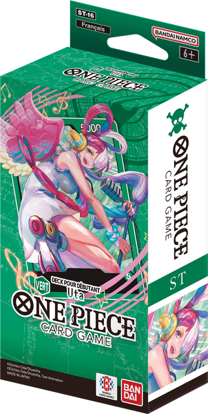 One Piece : OP09 One Piece : Deck débutant vert - Uta en Francais  (EN STOCK)