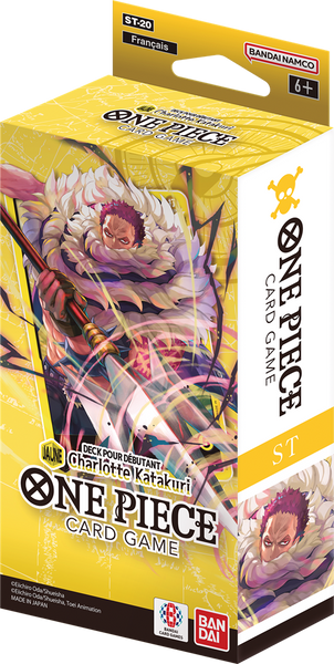 One Piece : OP09 One Piece : Deck débutant Jaune - Charlotte Katakuri  en Francais (EN STOCK)