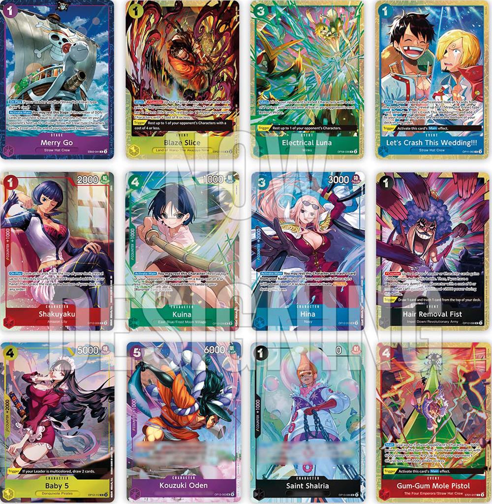 One Piece: Premium Card Collection Set 5 en Anglais