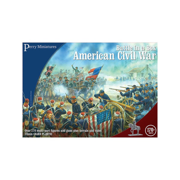 Perry Miniatures - Battle in a Box : American Civil War (LIVRAISON GRATUITE)