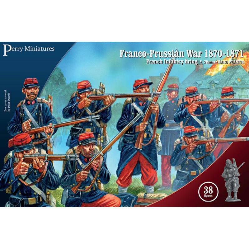 Perry Miniatures - Franco-Prussian War French Infantry Firing Line