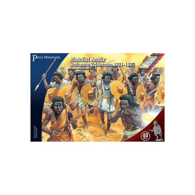 Perry Miniatures - Mahdist Ansar – Sudanese Tribesmen 1881-1885