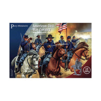 Perry Miniatures - Plastic American Civil War Cavalry (12 figurines)