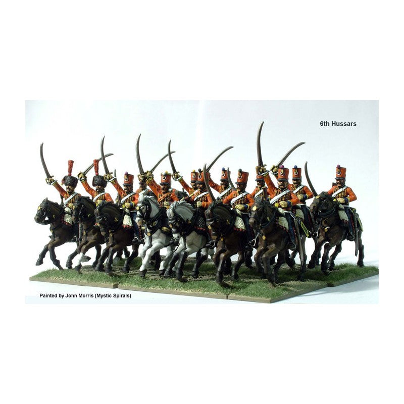 Perry Miniatures - Plastic French Napoleonic Hussars (14 hussars)
