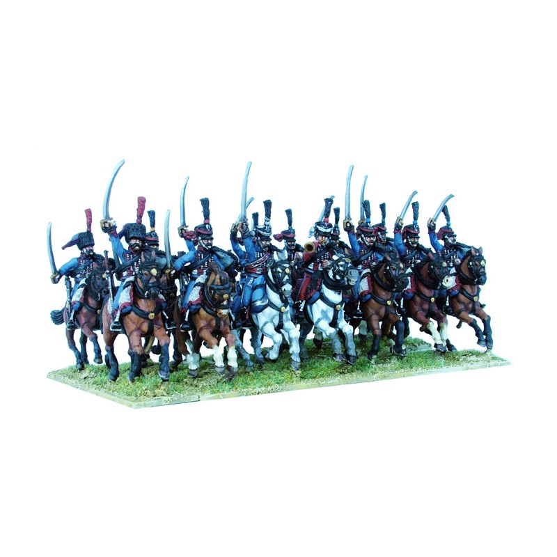 Perry Miniatures - Plastic French Napoleonic Hussars (14 hussars)