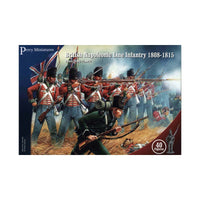 Perry Miniatures - Plastic Napoleonic British Line Infantry box set ( 36 Line Infantry, 4 Riflemen)