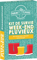 Parent Epuisé : Kit de Survie Week-End pluvieux