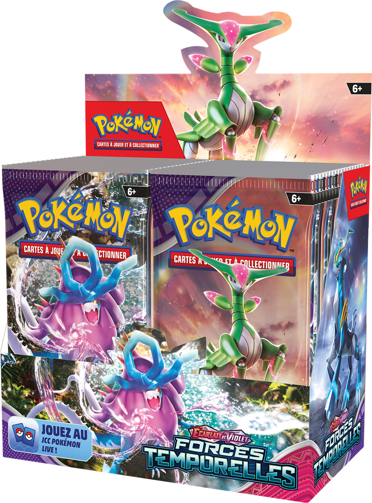 Pokémon EV05 Forces Temporelles : booster x1 (en Francais)(EN STOCK)