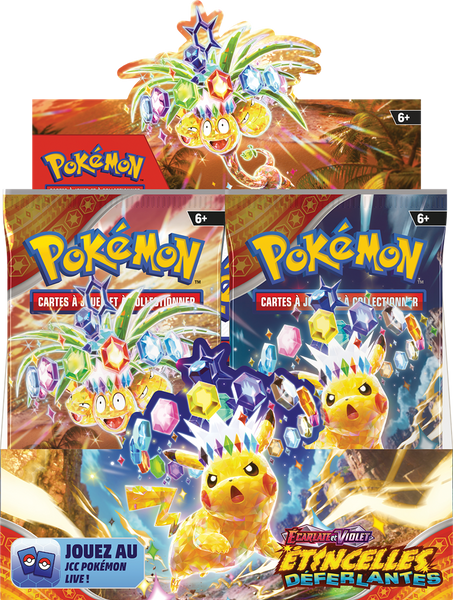 Pokémon EV08 : Display de boosters en version Francaise  (FRAIS DE PORT INCLUS)