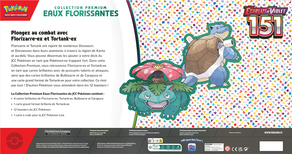 Pokémon EV35 : Coffret Premium Eaux Florissantes (Limité à un exemplaire par client)(LIVRAISON GRATUITE)