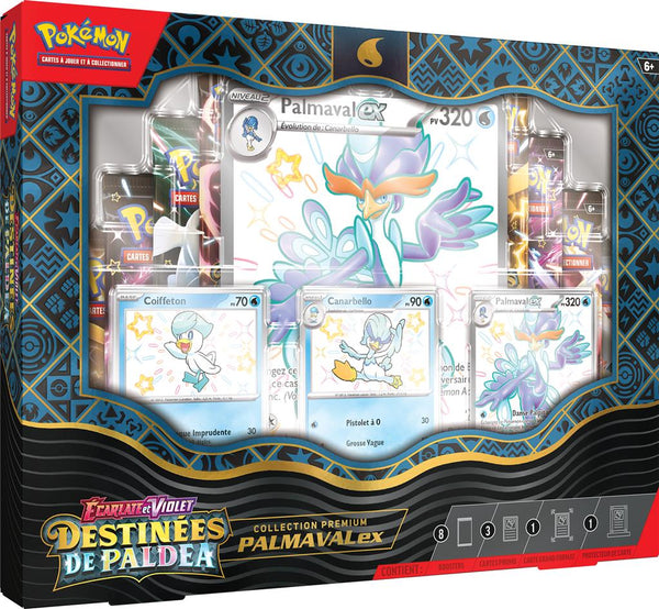 Pokémon EV045 : Coffret Premium ex PALMAVAL EX (EN STOCK)