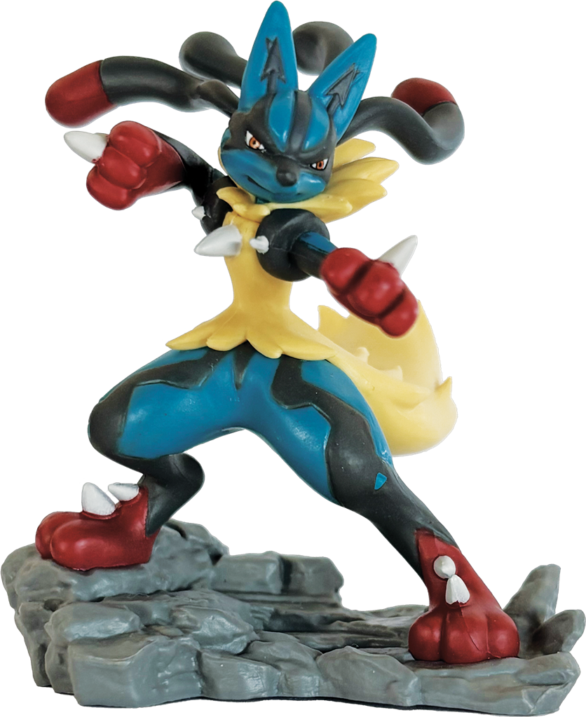 Pokémon : Coffret Premium Figurine Pokémon Mega Lucario (Limité à un exemplaire par client)