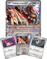 Pokémon : coffret Novembre ex 4b. Ursaking Lune Vermeille EX (EN STOCK)