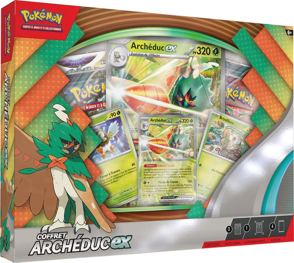 Pokémon : Coffet Archéduc-ex Octobre 2024 (EN STOCK)