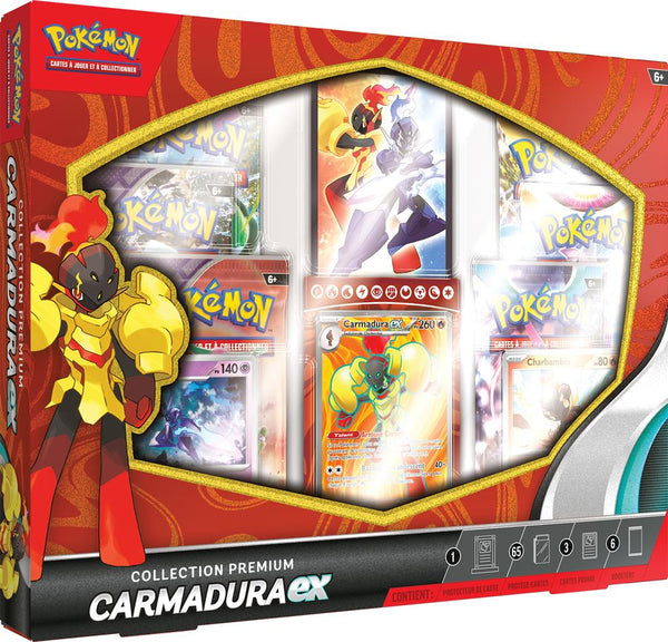 Pokémon : Coffret Premium Q2 2024 CARMADURA ex (EN STOCK)