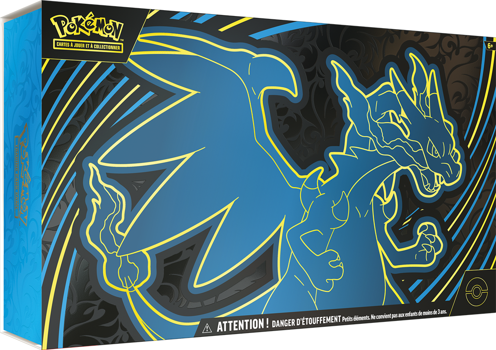 Pokémon : Coffret Ultra Premium Collection ex 25 Méga Dracaufeu X Ex  (Limité à un exemplaire par client)