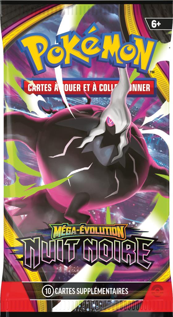 Pokémon ME05 - Nuit noire - Display de Boosters en Francais - précommande sortie le 17 juillet (Un seul exemplaire par personne et par foyer)