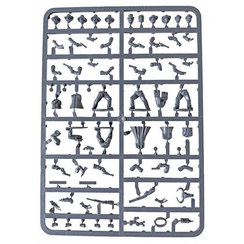 Dead Man’s Hand :Gunfighters plastique