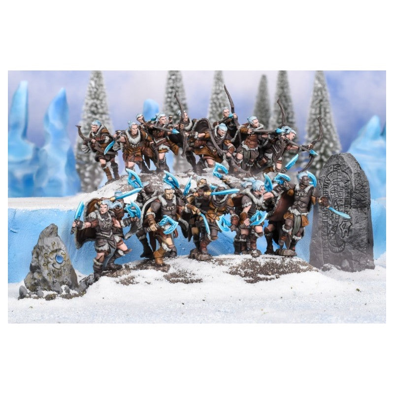 Kings of War  Alliance du Nord  - RÉGIMENT DE BERSERKER / CHASSEURS DE LA LIGNÉE DES GLACES