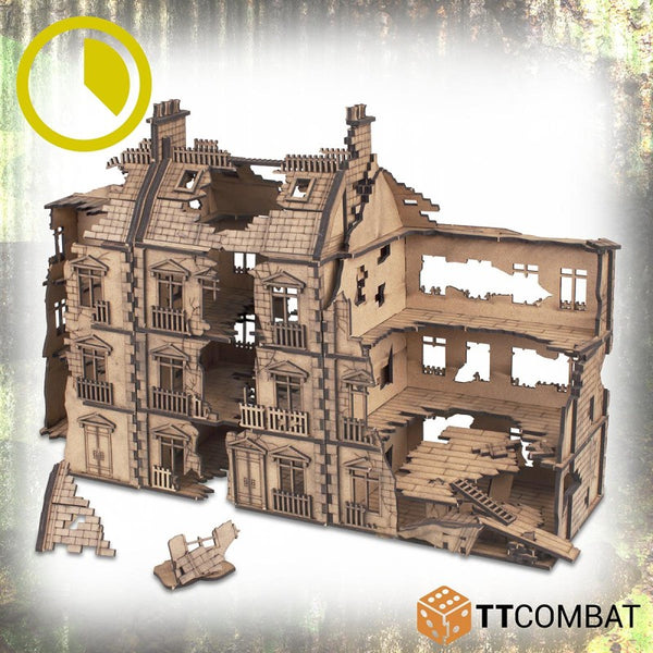 TTCOMBAT - The city corner and dilapidated rowhouse destroyed (EN STOCK)(PROMOTION)