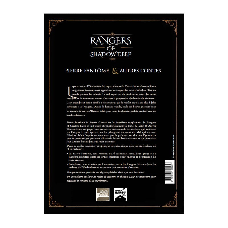 Rangers of Shadow Deep - Livre - Pierre Fantôme & Autres Contes