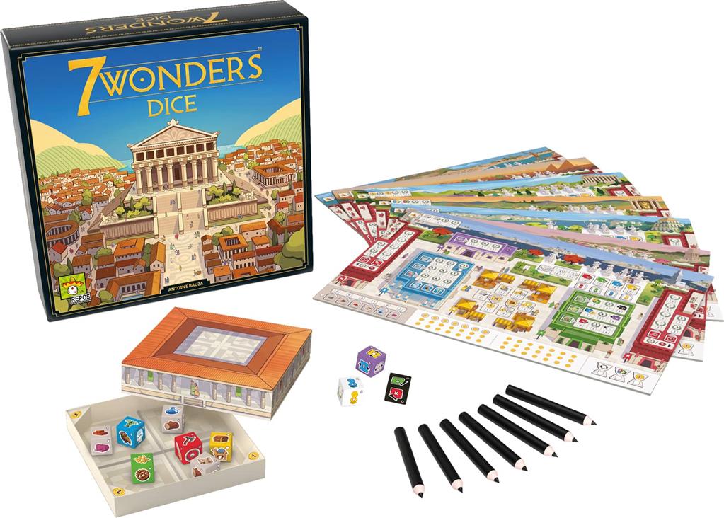 7 Wonders Dice