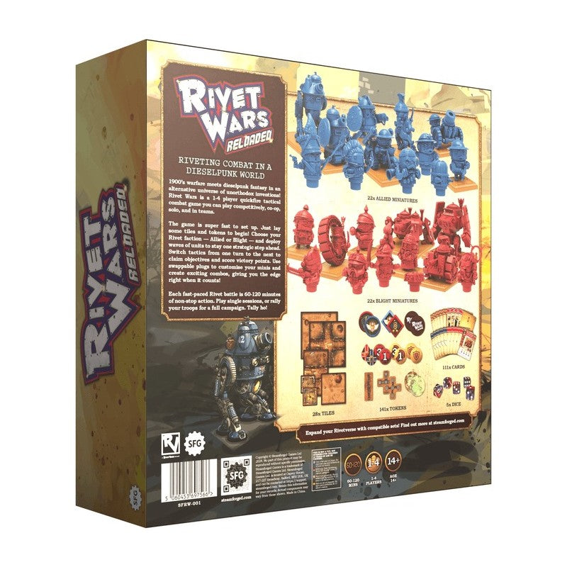 RIVET WARS : BATTLE OF RIVET - Core game (ENG)  (LIVRAISON GRATUITE)