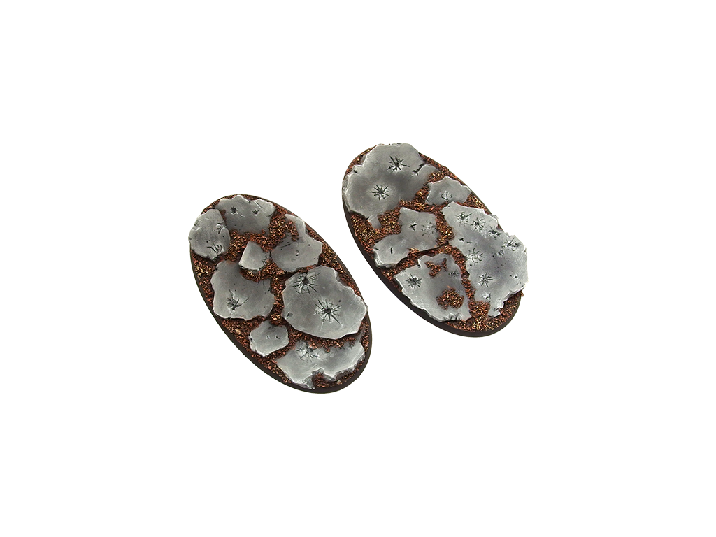 Ruins Bases  Oval 90x52mm (x2)