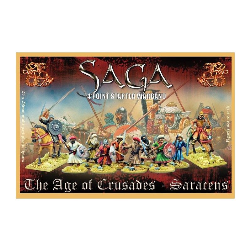 Saga - L'Âge des Croisades -Boîte de bande Sarrasins en plastique