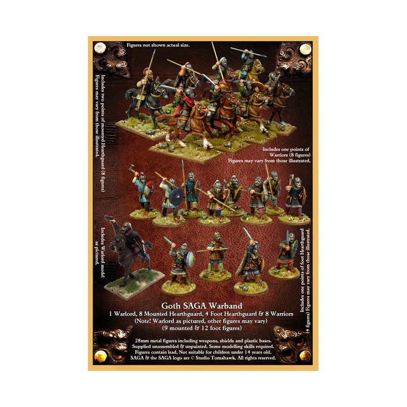 Saga - L'Âge des Invasions - Goth Starter Warband