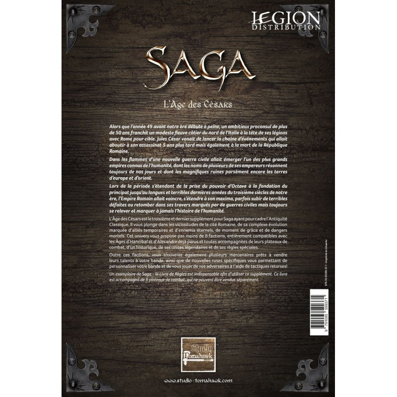Saga - Livre - L’Âge Des Césars (Sortie en juin 2026)