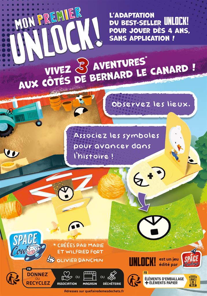 Mon Premier Unlock! : Histoires de Canard (EN STOCK)(SOLDES D'HIVER 2026)