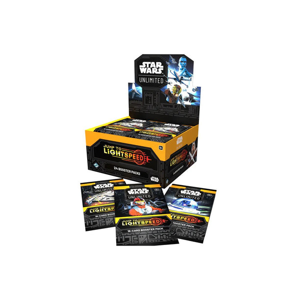 Star Wars Unlimited : Passage Vitesse Lumière boite de boosters en Anglais (x24)(LIVRAISON GRATUITE)