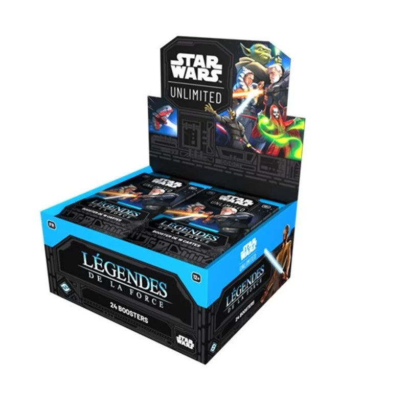 Star Wars Unlimited : Légendes de la Force display de boosters x 24 en Francais