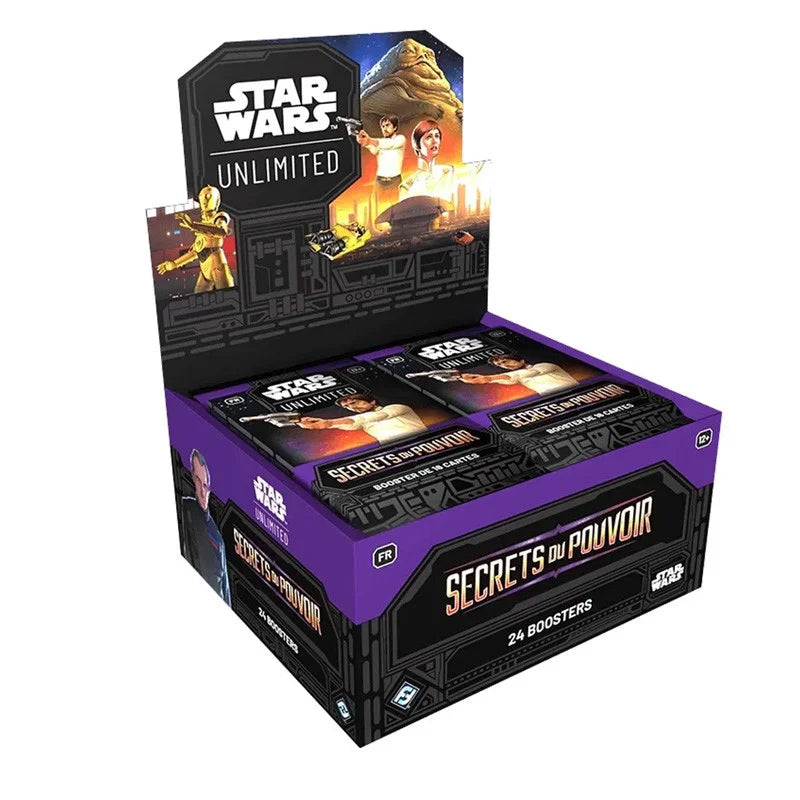 Star Wars Unlimited : Secrets du Pouvoir Display de 24 boosters en Francais