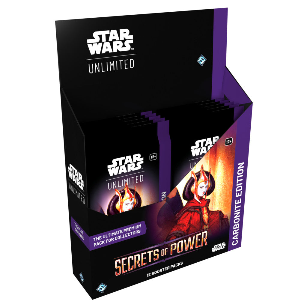 Star Wars Unlimited : Secrets du Pouvoir display de 12 boosters Carbonite en Anglais