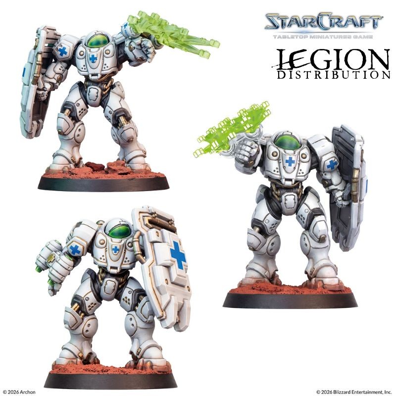 StarCraft - Terran - Medic Expansion Set en Anglais (Précommandes jusqu’au 14/04/2026)