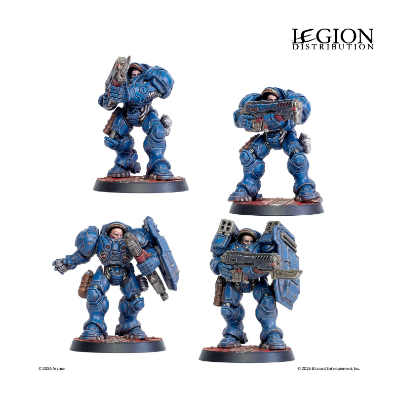 Starcraft - Terran - Marine Expansion Set en Anglais (Précommandes jusqu’au 14/04/2026)