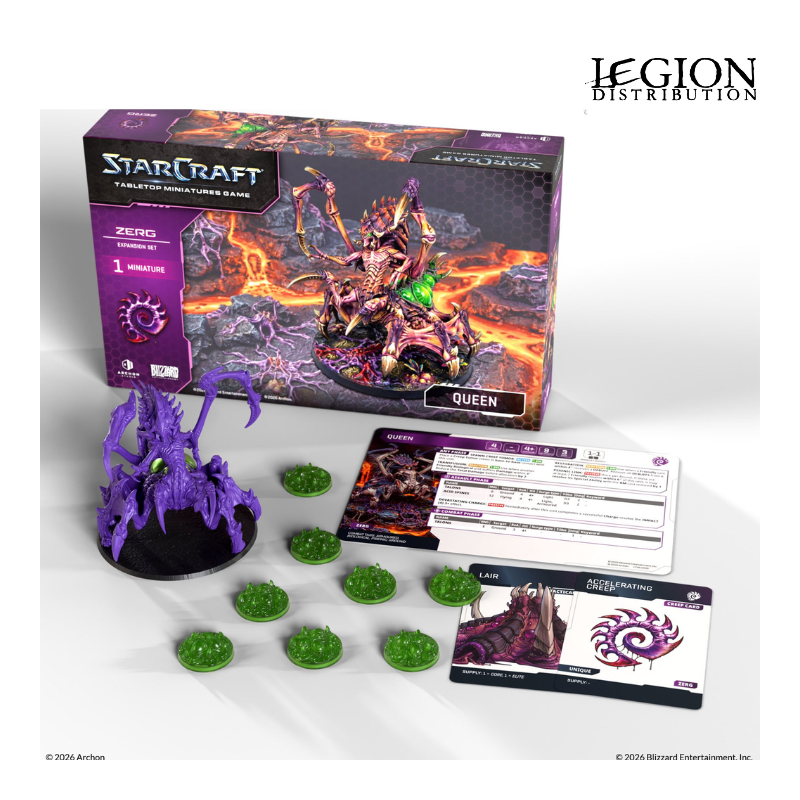 StarCraft - Zerg - Queen Expansion Set en Anglais (Précommandes jusqu’au 14/04/2026)
